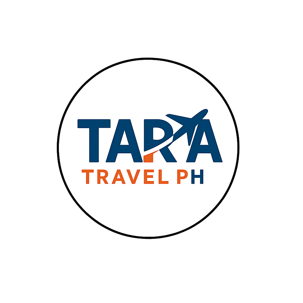 Logo for Tara Travel PH